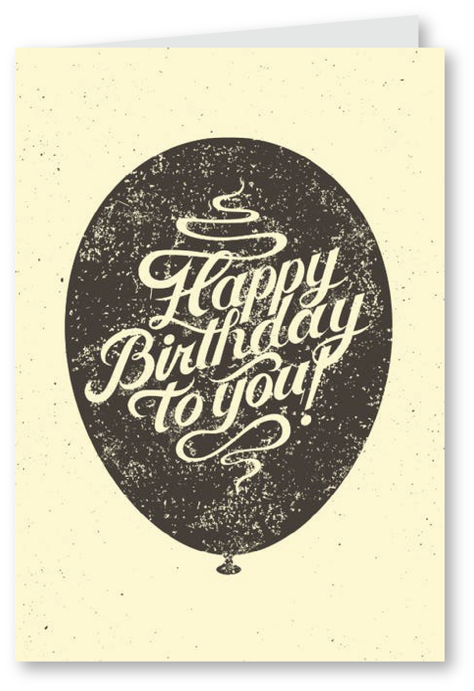 Up and Away - Birthday Card