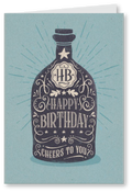 Excellent Year - Birthday Card