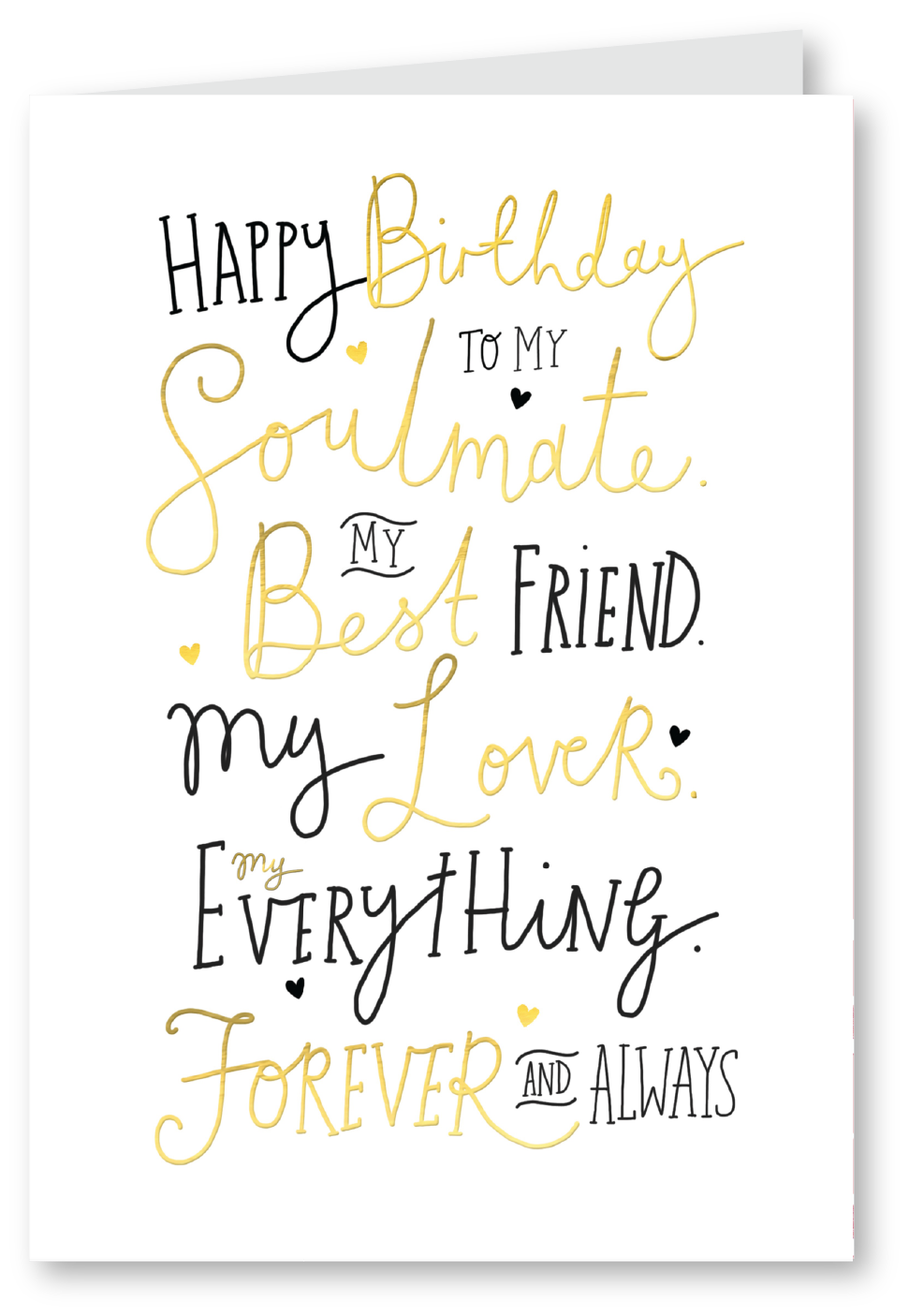 My everything- Birthday Card