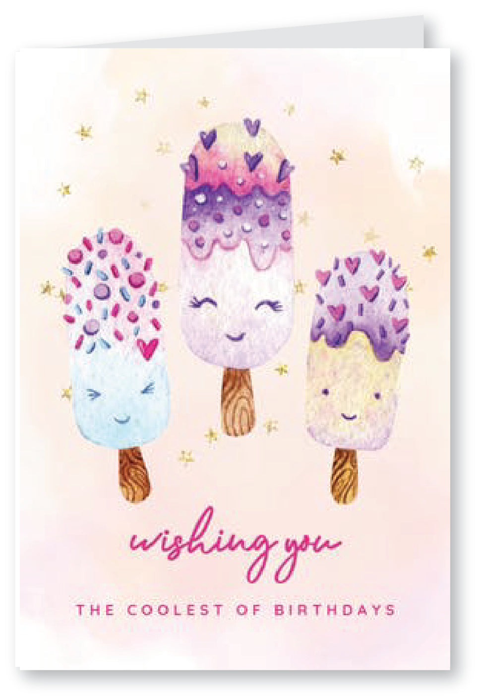 Happy popsicles - Birthday Card