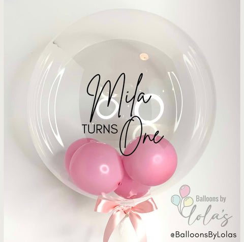 1st Birthday Personalized Balloon