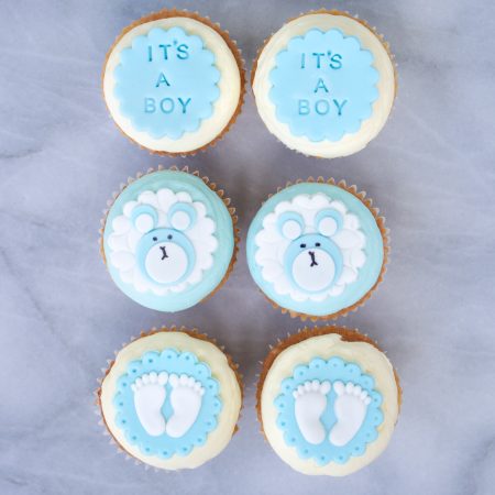 IT’S A BOY CUPCAKES