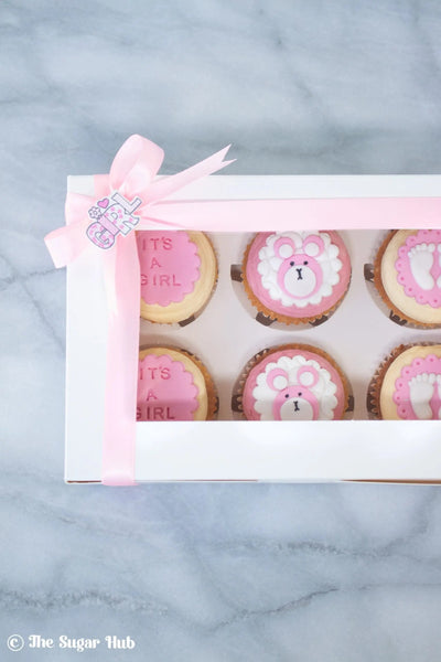 IT’S A GIRL CUPCAKES