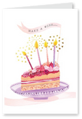Tasty piece of cake - Birthday Card